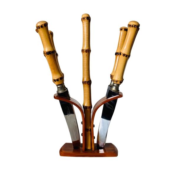 Vintage Bakelite Rostfrei Solingen Knife Set - Picture 4 of 13